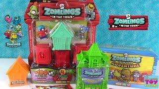 Zomlings Blind Bag Magic Trick Hotel Adventure Tin Opening Toy Review | PSToyReviews