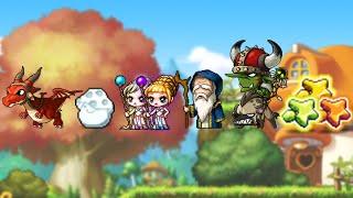 [메이플 몰아보기] 모아보는 메이플 이야기 (라이딩, 지우개, 여신, 고대의 책, 렉스, 스타포스)