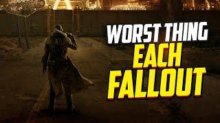 The Worst Thing About Each Fallout