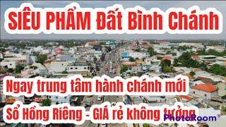 Siêu Phẩm Đất nền Bình Chánh, Xã bình chánh, huyện bình chánh, Thành phố Hồ Chí Minh. Giá Cực Ưu Đãi