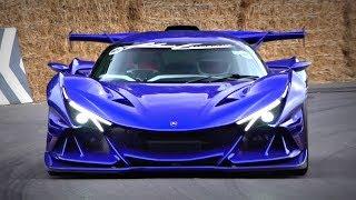 BLUE Apollo Intensa Emozione Hypercar MENTAL V12 SOUNDS! - Start Up, Revs & Accelerations!