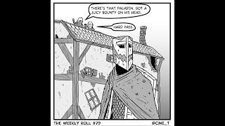 The Weekly Roll #79: "A Paladin of focus." | A D&D comic dub.