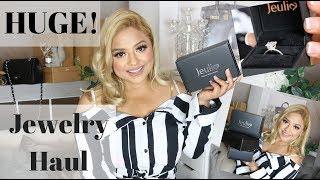 HUGE HAUL !!!! JEULIA JEWELRY UNBOXING & REVIEW 