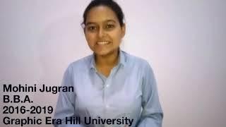 Graphic Era Hill University, Dehradun- College Review by the Students