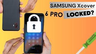 Samsung Xcover 6 Pro / Unlock / Remove Screen Lock / PIN / Password / Factory Reset