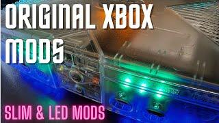 Original Xbox Mods ( Slim Mod, LED Mods Hard Drive Mod )