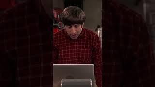 Raj Loves America  | The Big Bang Theory #shorts