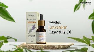 myUpchar Lavender Essential Oil Promotes Hair Growth, Improve Sleep Cycle, Reduces Wrinkles