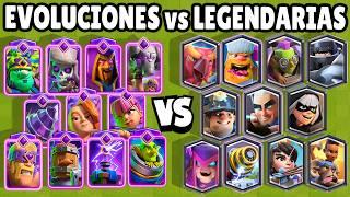 EVOLUTIONS VS LEGENDARY | WHICH IS BETTER QUALITY? | CLASH ROYALE