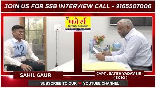 SSB INTERVIEW nda | SSB mock Interview | SSB world fda