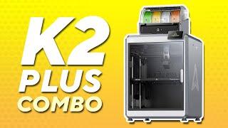 Impressive Large Fast & Color 3D Printer - Creality K2 PLUS Combo