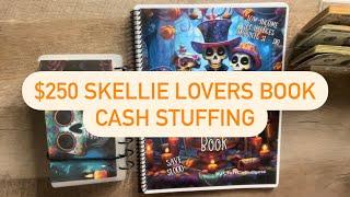 Skellie Lovers Savings Challenge Book || $250 Cash Stuffing | Halloween | ​⁠​⁠​⁠​⁠​⁠