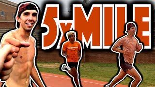 Mile Repeats + 3x600m w/ Dylan Jacobs & Yaseen Abdalla