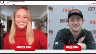 Daniella Bruce Interviews Jakub Vrana