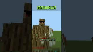 Minecraft Golem Mod For MCPE/Bedrock! Freeianplayz Shorts!