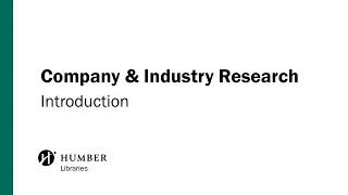 Company Research: Introduction to the series