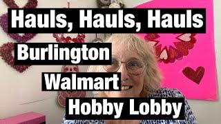 HOBBY LOBBY, BURLINGTON & WALMART