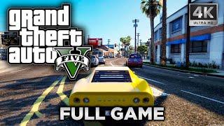 GTA V 4K Ultra Graphics All Missions - Full Game Walkthrough (4K 60FPS)