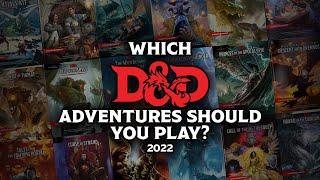 Which D&D adventures should you play? (2022)