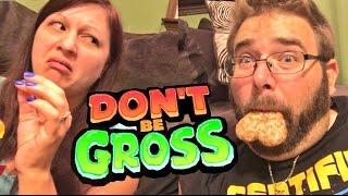 FAT MAN MAKES SEXUAL SOUNDS EATING SNACKS! HEEL WIFE GROSSED OUT!