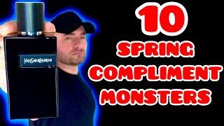 TOP 10 COMPLIMENT MONSTER FRAGRANCES for SPRING 2022 | Men’s cologne perfume review