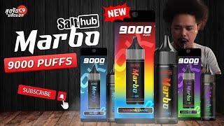 ชอบใหญ่ๆ ยาวๆ เรียนเขิญรับชม รีวิว Marbo Bar 9000 Puff Box Set ใช้แล้วทิ้งตัวใหม่ แบรนด์ Salthub