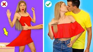 OUTFIT HACKS TO BECOME POPULAR AT SCHOOL!  School Supplies Ideas & DIY Clothes by Mariana ZD