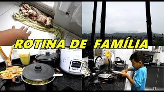 CHOVEU MUITO ENTROU ÁGUA EM CASA - FAZENDO JANTAR PARA MINHA FAMÍLIA | Bruna Oliveira