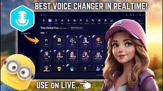 2024 NEW AI Voice Changer for Gaming and Live Streaming, Girl Voice Changer | UnicTool MagicVox