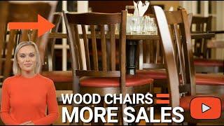 Elegant Wood Restaurant Chairs for the Perfect Dining Experience!