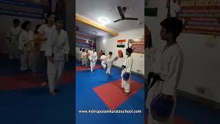 KARATE CLASSES | MARTIAL ARTS | FITNESS | INDIRAPURAM KARATE SCHOOL #trending #viral #ytshorts