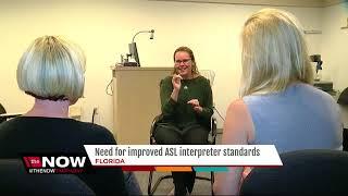 Need for improved ASL interpreter standards