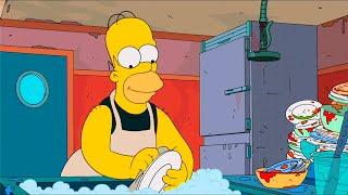 Homero lavaplatos Los simpsons capitulos completos en español latino