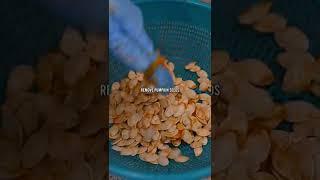 How to make cinnamon sugar pumpkin seeds!