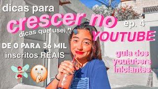 como crescer no youtube - *dicas que eu uso* - guia dos youtubers iniciantes | Dudah Rocha