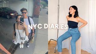 nyc vlog | celebrating our anniversary, home photoshoot, going to events