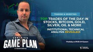 Key Trade Setups For The Day As Markets Look To Rebound, Oil Pulls Back
