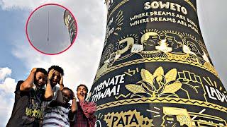 We Bungee Jumped off the Soweto Twin Towers! | Segzy Unicorn