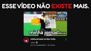 pq eu "DELETEI" TODOS os meus vídeos de Blox Fruits?