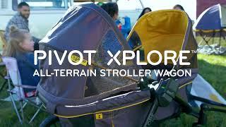 Evenflo's Push or Pull Pivot Xplore Stroller Wagon