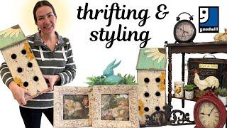 Goodwill Thrift With Me For Profit - Thrifting and Styling