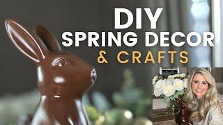 EASY SPRING DIY IDEAS | DOLLAR TREE SPRING DIY | SPRING CRAFTS