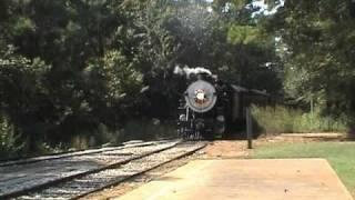TSRR #300 arriving at Rusk Depot