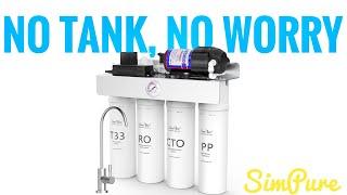 "Best Purifier" SimPure Tankless UV Reverse Osmosis System T1-400 Full Review 