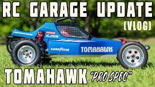 RC Garage Update (VLOG). My next build, a Kyosho Tomahawk "Pro Spec"  (Lots of carbon goodness!)