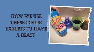 Mr. Bubbles Fizzy Tub Colors Review