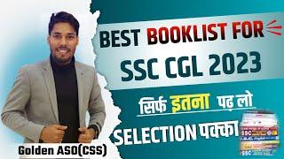 Golden ASO Sir Booklist for SSC CGL  | इतना ही काफी है | English | Maths | Reasoning | GK 