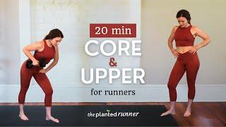 20’ Upper Body and Core Supersets for Runners Follow Along