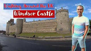 Walking Around the UK ~ Windsor Castle  ~ Inggris I Jalan jalan dan Melihat Kastil Windsor SEPI