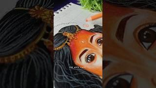 Navratri Special Maa Durga drawing️|| Cutest Maa Durga drawing|| #shorts